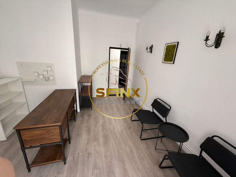 Birou elegant 3 camere in vila zona Cismigiu, 3 balcoane